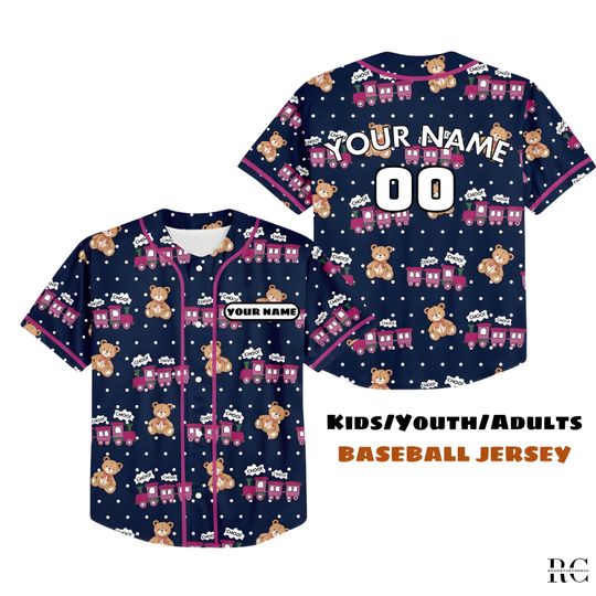 Personalized Rumi Choo Choo Kpop Demon Hunters Baseball Jersey, Baseball Jersey For Adults Youth Kids, Baseball Jersey, Baseball Fan Lovers