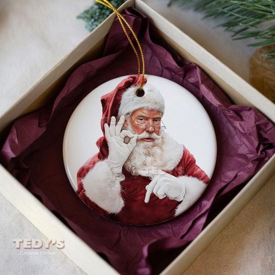 Discover 6-7 Meme Ornament, Santa Says 6-7 Ornament, Trump says 67 Christmas Ornament, Gen Alpha Gift, Gen Z Ornaments, 6-7 Ornaments