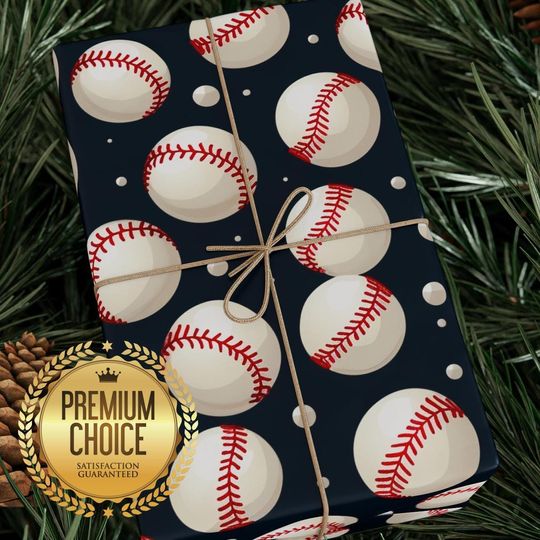 Discover Baseball Gift Wrap: MLB Sports Wrapping Paper