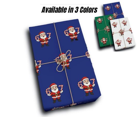 Discover 67 Wrapping Paper, Funny Meme Christmas Gift Wrap, Unique Kids Holiday Paper, Brain Rot, Gen A, Santa Christmas, Teen Holiday Wrapping Blue