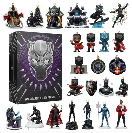 Discover Black Panther Wakanda Forever Acrylic Advent Calendar Blind Box