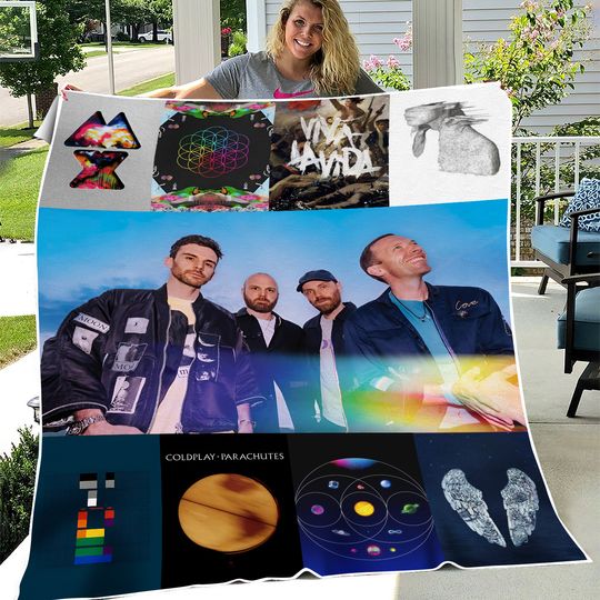 Coldplay Throw Blanket Gifts for Fans