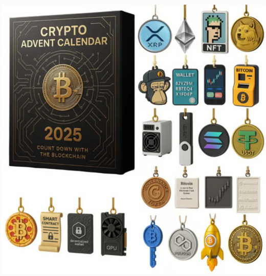 Discover Acrylic Advent Calendar Blind Box Cryptocurrency 2025