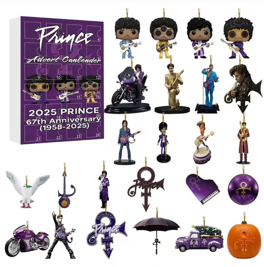 Discover Prince Rogers Nelson Acrylic Advent Calendar 2025