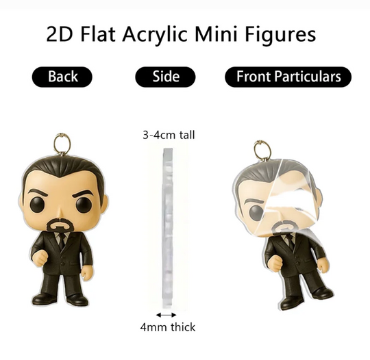 Back to the Future 40th Anniversary Acrylic Advent Calendar Blind Box