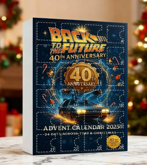 Back to the Future 40th Anniversary Acrylic Advent Calendar Blind Box