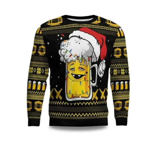 Discover Beer Xmas Ugly Christmas Sweater, Christmas Gift For Men, Women