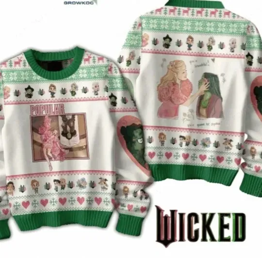 Wicked Popular Christmas Ugly Sweater