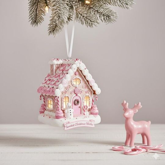 Discover New Home Christmas Candy Acrylic Ornament, New House Christmas Ornament