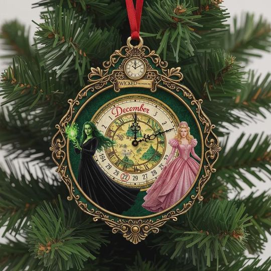 Discover Wicked Musical Christmas Ornament, Wicked Christmas Acrylic Ornament, Changed For Good Keepsake, Broadway Ornament, Witch Themed Xmas Gift