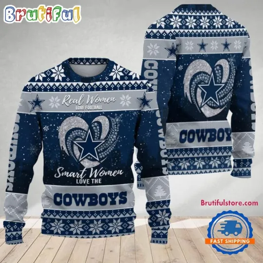 Dallas Cowboys Women’s Christmas Ugly Sweater