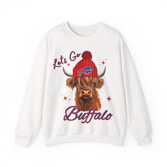 Discover Buffalo Bills Sweatshirt: Unisex Football Crewneck - Game Day Comfort