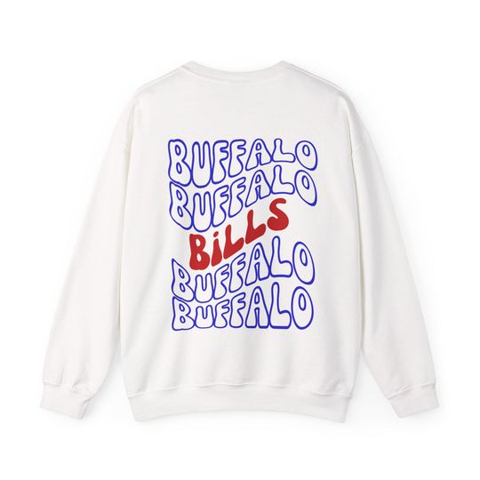 Buffalo Bills Sweatshirt: Unisex Heavy Blend Crewneck