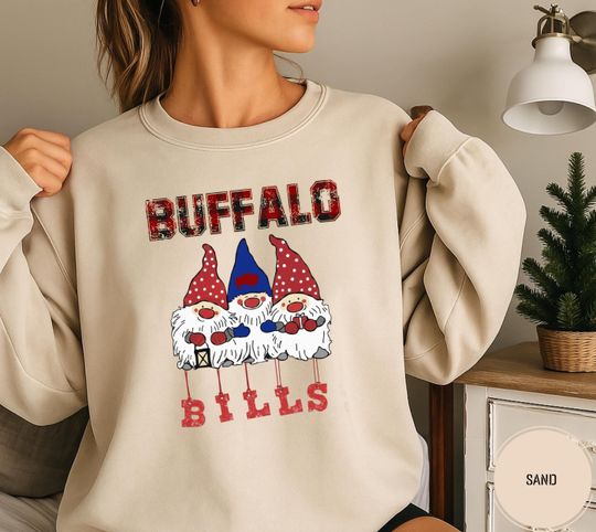 Discover Christmas Buffalo Football Fan Sweatshirt, Bills crewneck,Bills Super Bowl Gameday Shirt, Go Bills Christmas Gift, Gameday Buffalo Wear