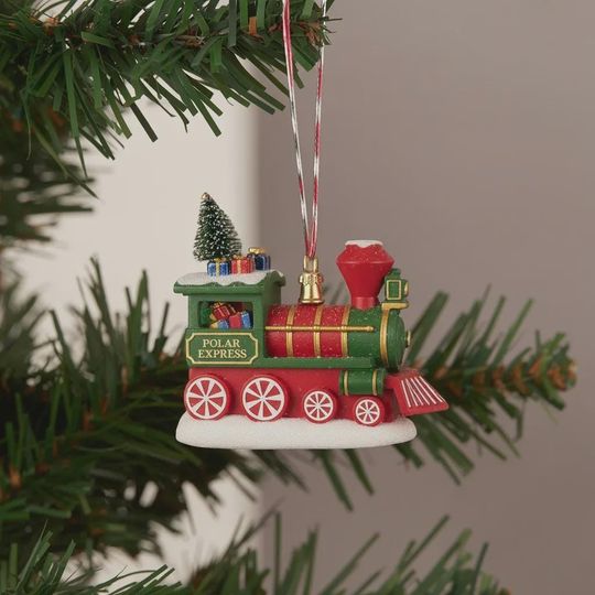 Discover Christmas Train Acrylic Ornament, Polar Express Train Christmas Ornament