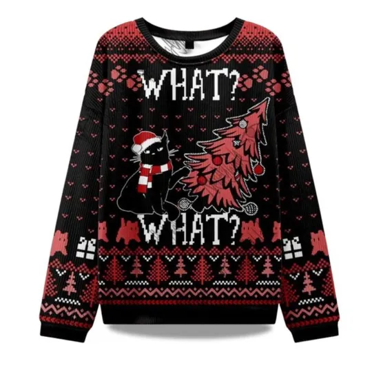 Discover 2025 Christmas What What Ugly Christmas Sweater