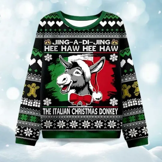 Discover The Italian Christmas Ugly Sweater  - Christmas Gift 2025 For Men, Women