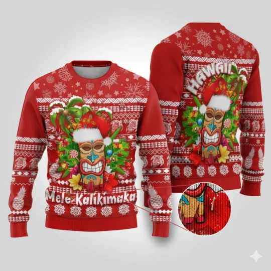 Discover Funny Ugly Christmas Sweater Holiday Pullover Winter Party Gift