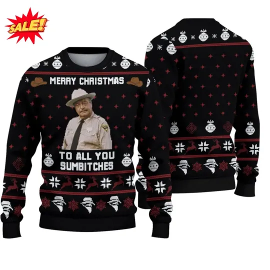 Discover Smokey And The Bandit Merry Christmas To All You Sumbitches Ugly Christmas