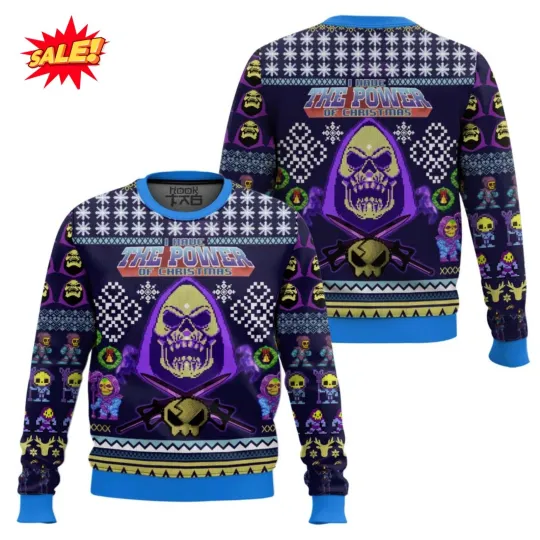 Discover Skeletor The Power Of Christmas Masters Of The Universe Ugly Christmas Sweater