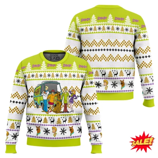 Discover Scooby Doo And Friends Ugly Christmas Sweater