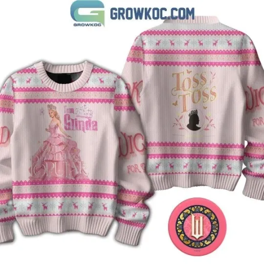 Wicked Team Glinda Toss Ugly Sweater, Gift For Fans