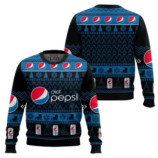 SALE!! Diet Pepsi Ugly Christmas Sweater