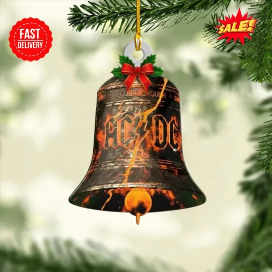 Discover AC* DC 2025 Printed Acrylic Ornament gift for Christmas