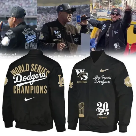 Discover Do@dg!ers 2025 World Series Champions Limited Edition Jacket