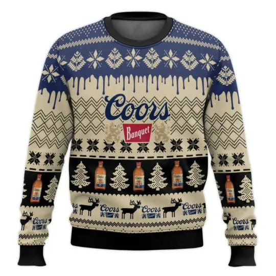 Discover Chevron Pattern CCOORS Banquet Christmas Ugly Sweater - Chirstmas Gift 2025