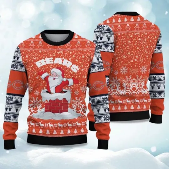 Discover 2025 Bears Funny Santa Christmas Ugly Sweater - Christmas Gift For Men, Women