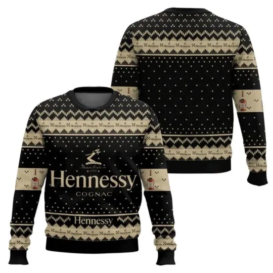 Discover HNS Cognac Ugly Christmas Sweater - Christmas Gift For Men, Women 2025