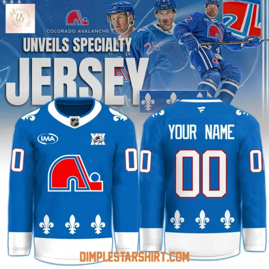 Discover Colo x Nordiques Heritage Ice Hockey Jersey Reprint, Gift For Fans, Christmas Gift