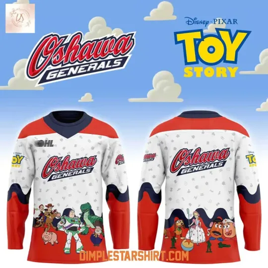 Osha Toy Story Uniform 2025 Hockey Jersey Reprint, Gift For Fans, Christmas Gift