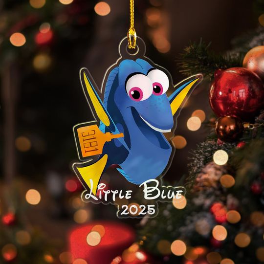 Discover Personalized Finding Dory Ornament, Disney Finding Dory Xmas Ornament, Customized Finding Dory 2025 Christmas Tree Decor Gift For Kid