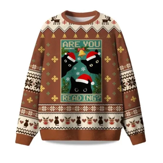 Discover 2025 Are You Reading Ugly Christmas Sweater - Christmast gift for Men, Women