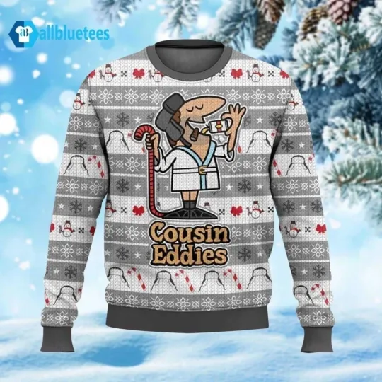 Cousin Eddie’s National Lampoon’s Christmas Vacation Ugly Sweater, Christmas Gift