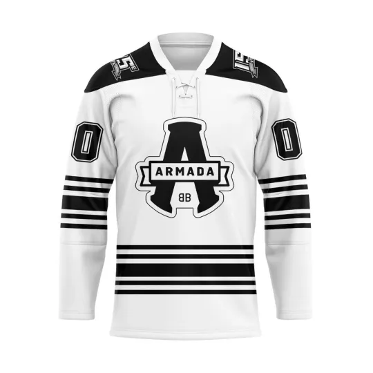 Discover Personalized Blainville-Boisbriand Armada 2025/26 Lace Hockey Shirt Men's Gift