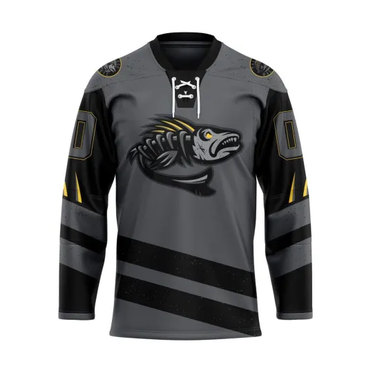 Discover Personalized Toledo Walleye 2025/26 Bonefish Lace Hockey Shirt Men's Fan Gear