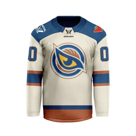 Discover Personalized Vancouver Goldeneyes 2025/26 Away V-shaped Hockey Shirt Fan Gear