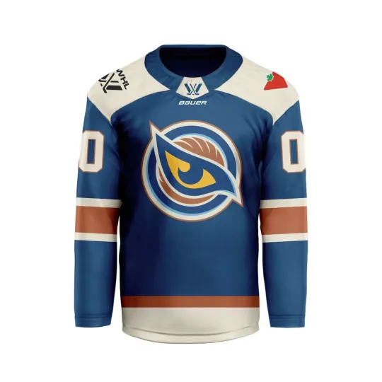 Discover Personalized Vancouver Goldeneyes 2025/26 Home V-shaped Hockey Shirt Men's Gift
