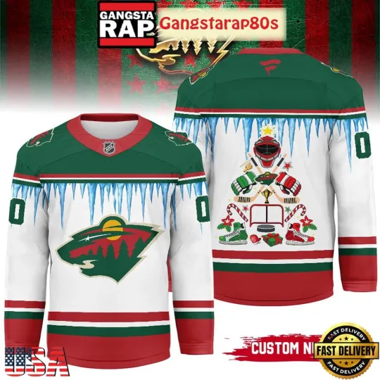 Discover Personalized Minnesota Wild Christmas 2025 Hockey Shirt Men's Fan Gear Gift
