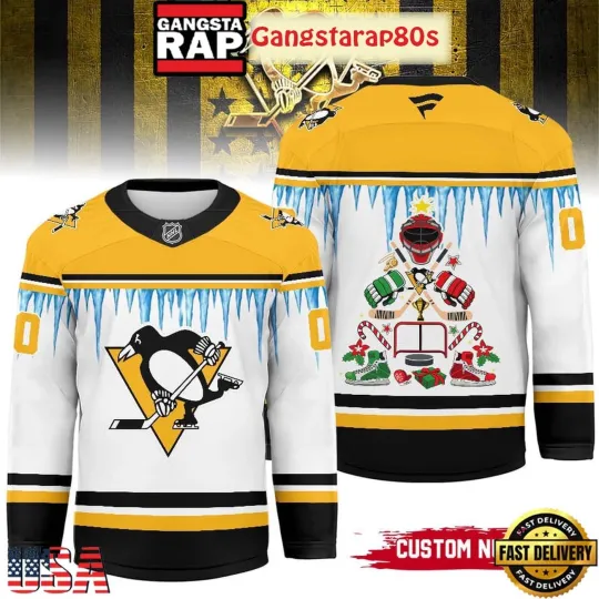Discover Personalized Pittsburgh Penguins Christmas 2025 Hockey Shirt Men's Fan Gear Gift