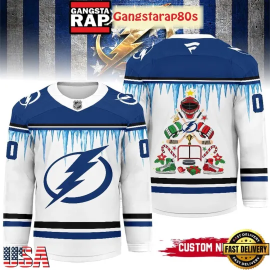 Discover Personalized Tampa Bay Lightning Christmas 2025 Hockey Shirt Men's Fan Gear Gift