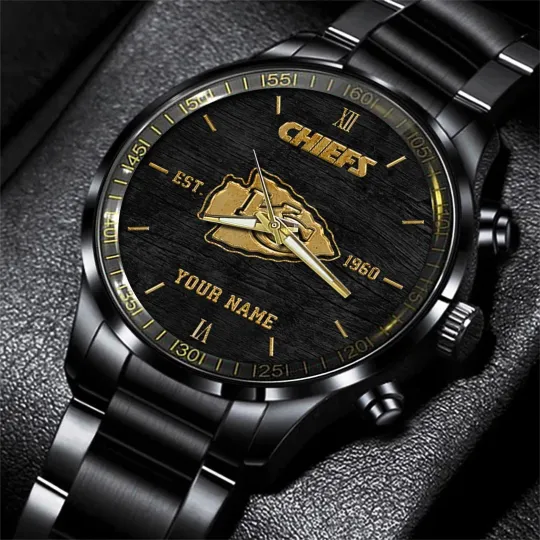 Discover Chiefs Stainless Steel Watch