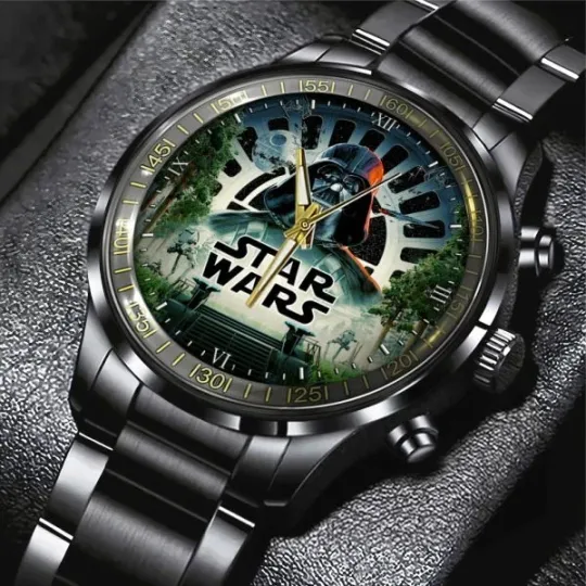 Discover Star Wars Black Stainless Steel Watch