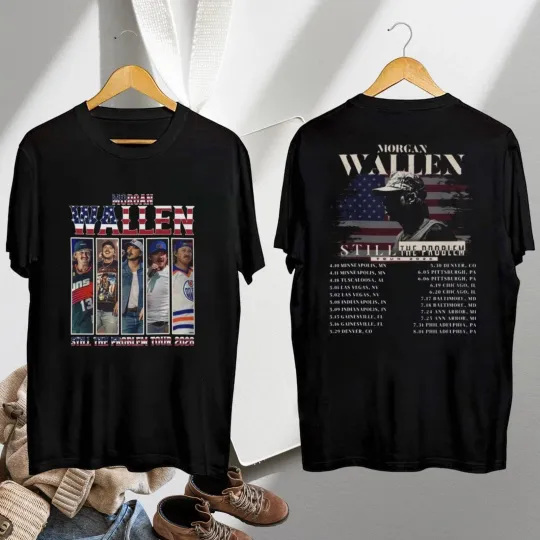 Discover Wallen Western Graphic T-shirt, Wallen Western Tour 2026 Unisex T-Shirt