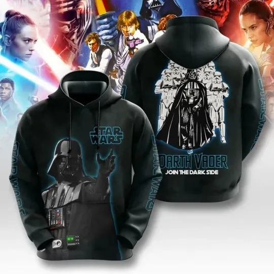 Discover Star Wars Darth Vader Join The Dark Side Hoodie , Gift For Fans, Christmas Gift