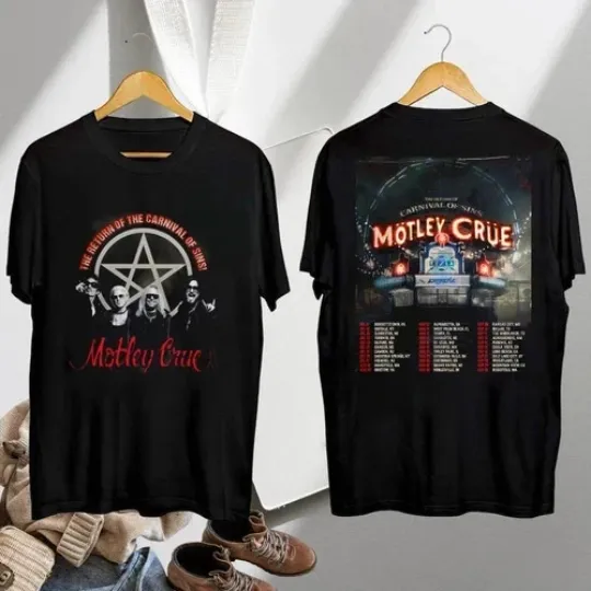 Discover Mötley Crüe Announces 2026 North American Tour Hoodie Or T-shirt