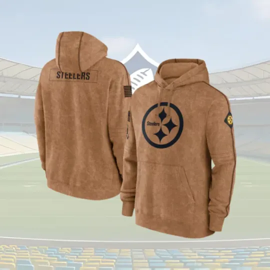 Discover football P!itts@burgh St.ee.lers Pullover Hoodie Khaki, Gift For Fans, Christmas Gift